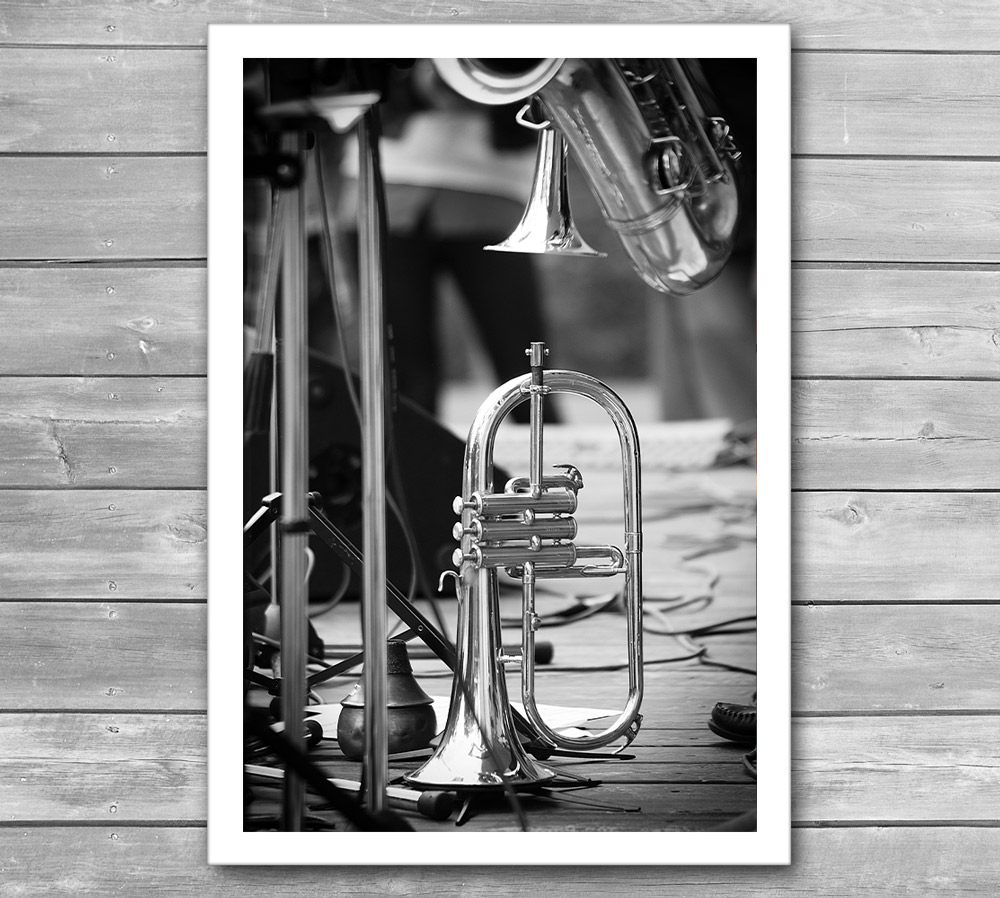 Jazz Trumpet Print