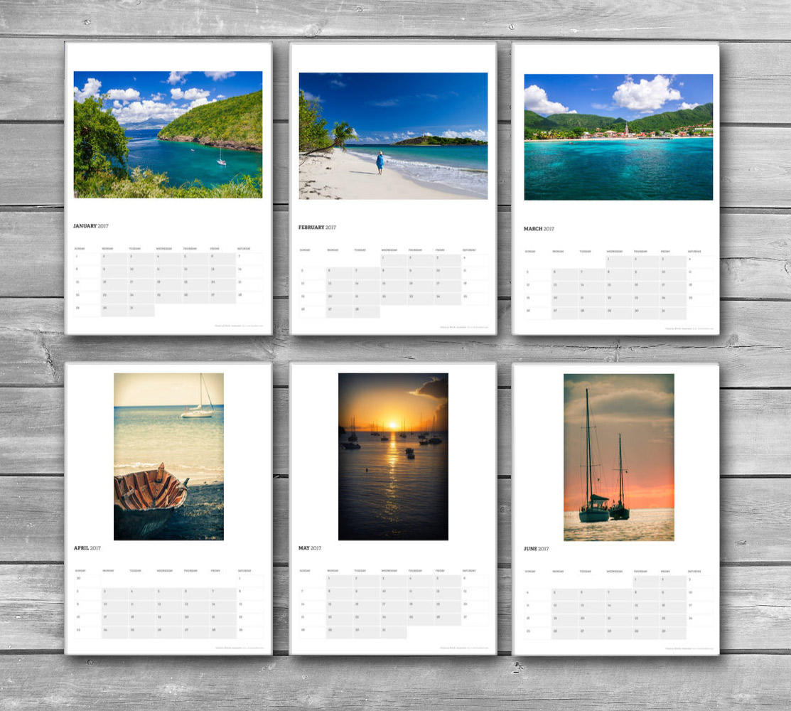 Tropical Photo Calendar