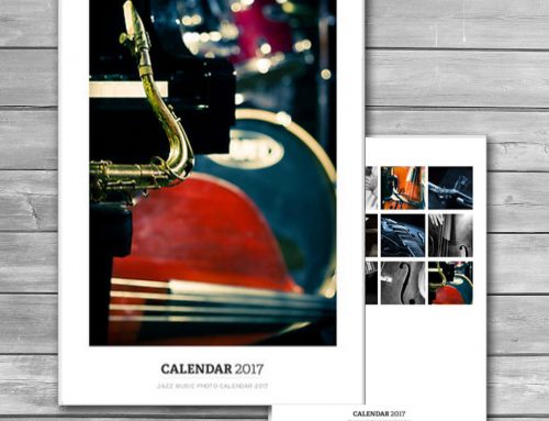 Jazz Music Wall Calendar
